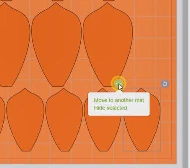 An easy way to rearrange mats in design space