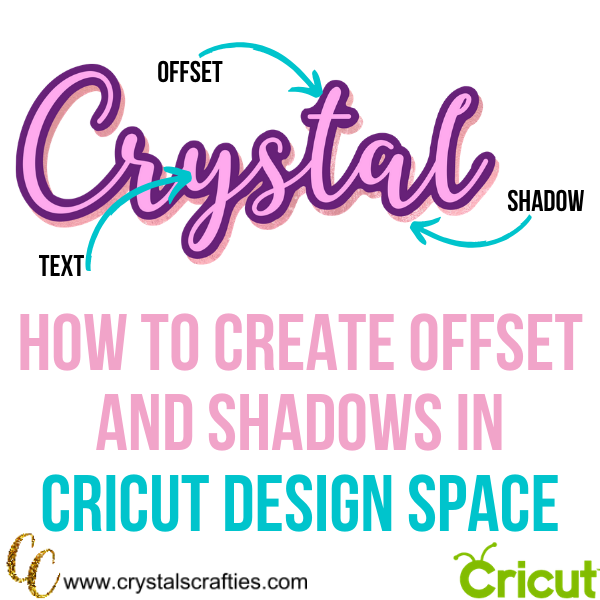 How to create an offset and shadow in Cricut Design Space
