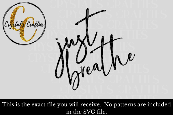 Just Breathe SVG - Image 3