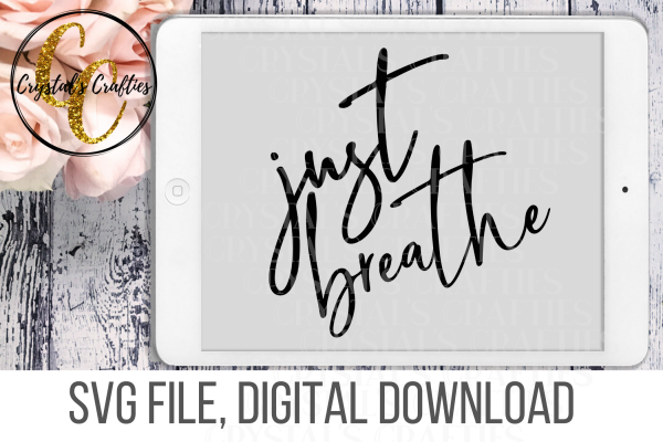Just Breathe SVG