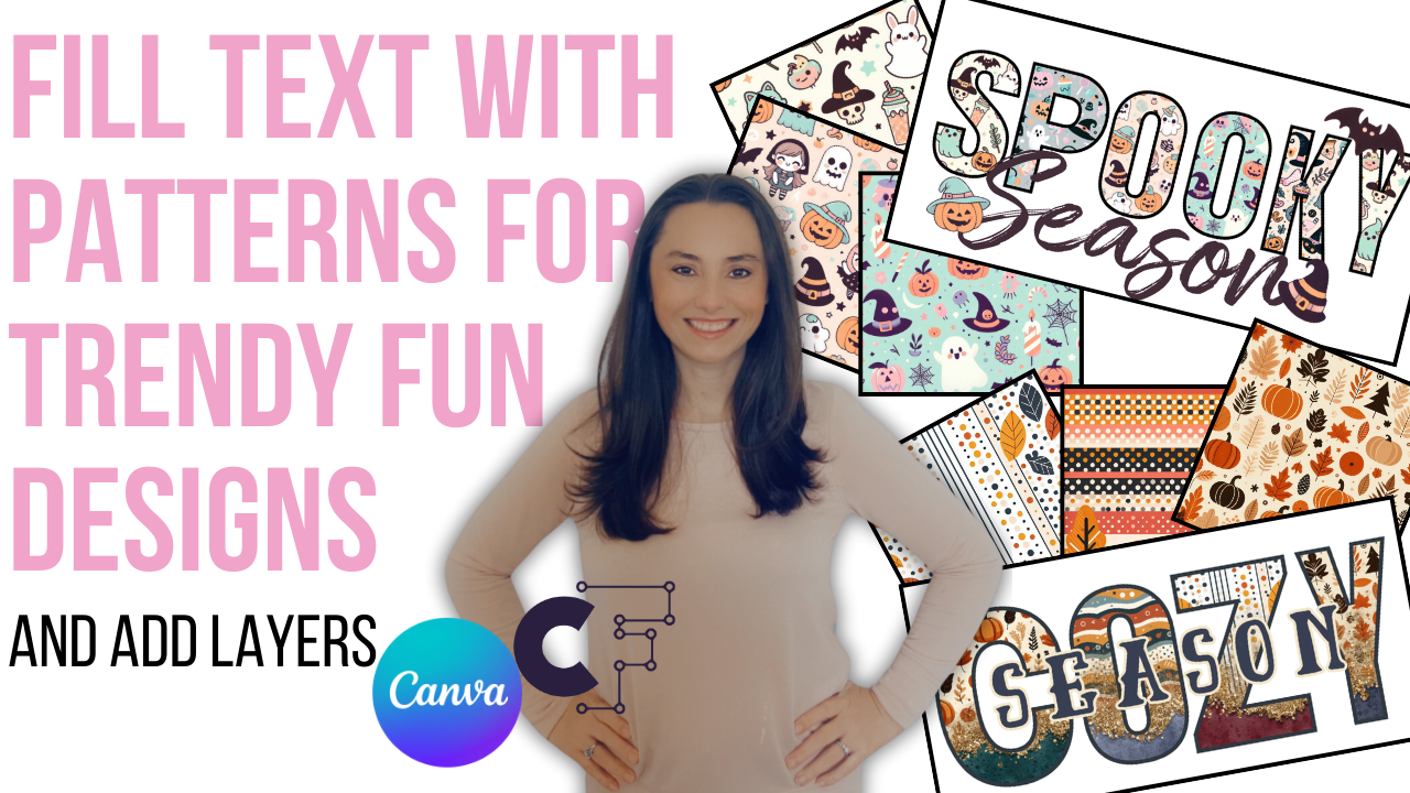 Fill Text with a Pattern or Image in Canva