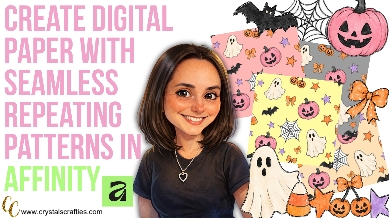 How to Make Digital Paper in Affinity | Seamless Pattern Tutorial